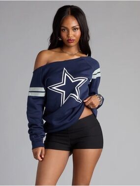 Ultra Game NFL Dallas Cowboy Pull-Over Top